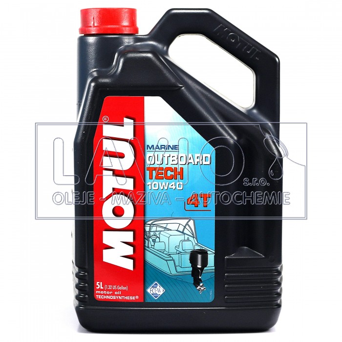 Motul MARINE OUTBOARD TECH 4T 10W-40